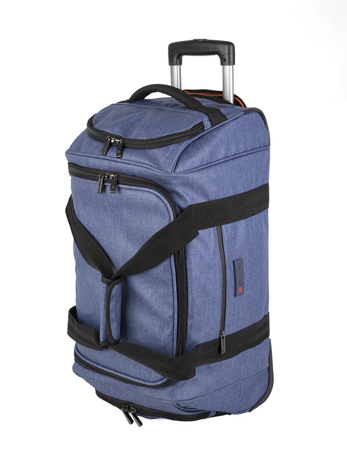 Cellini Origin 64cm Duffle on Wheels Denim Blue