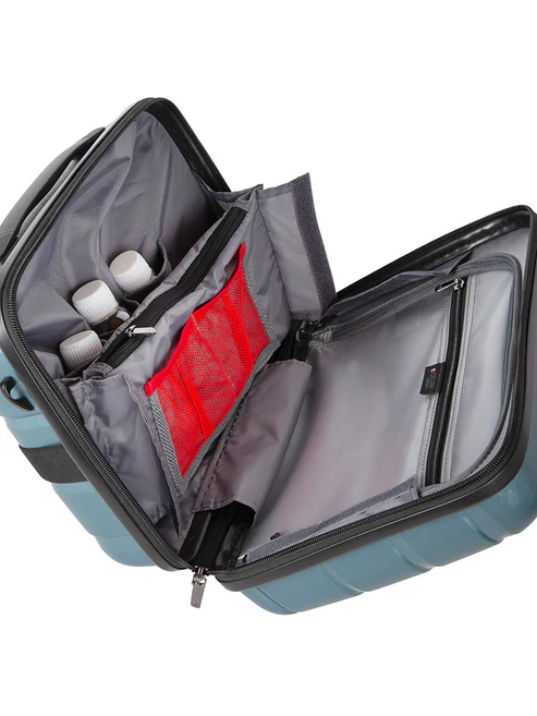Saleys Travel Bags Cellini Microlite Beauty Case Blue - Image 4