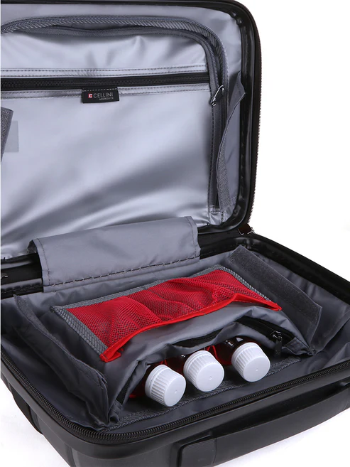 Saleys Travel Bags Cellini Microlite Beauty Case Black - Image 4
