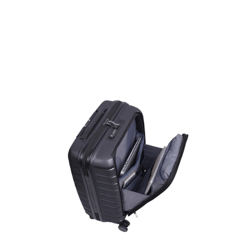 Saleys Travel Bags Cellini Microlite 55cm Business Laptop Usb Trolley 17.3" black - Image 4
