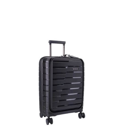 Cellini Microlite 55cm Business Laptop Usb Trolley 17.3" black