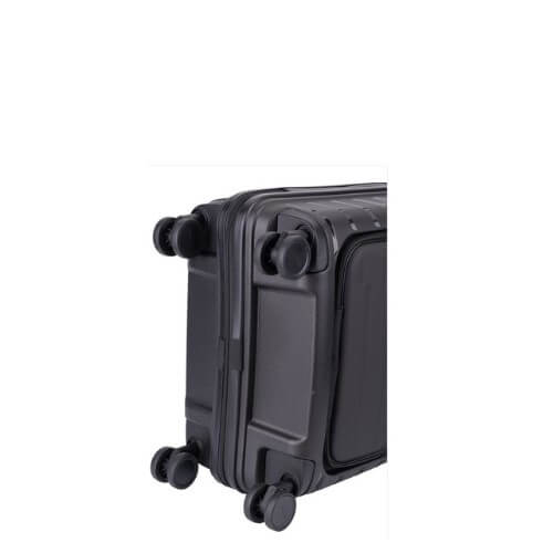 Saleys Travel Bags Cellini Microlite 55cm Business Laptop Usb Trolley 17.3" black - Image 2