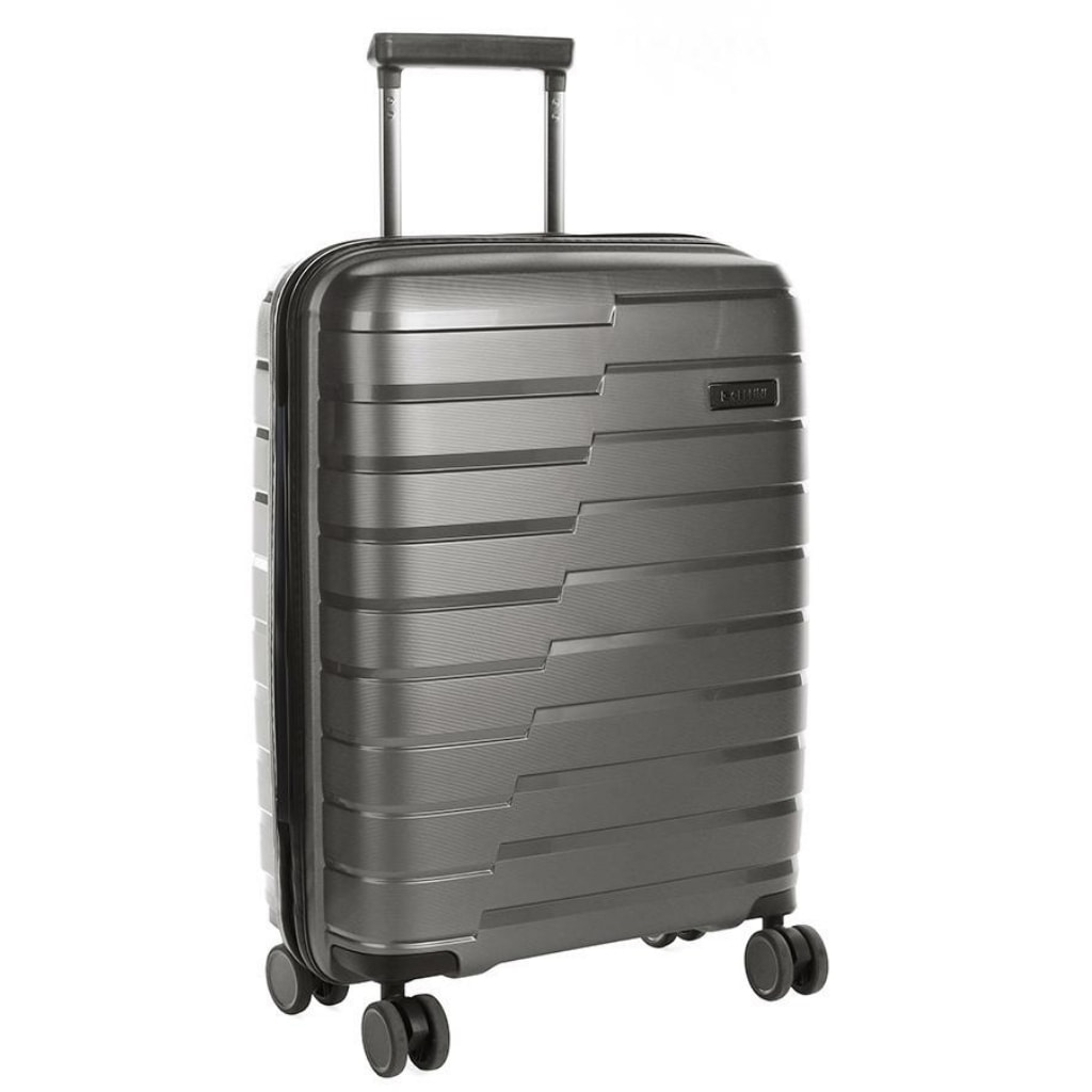 Saleys Travel Bags Cellini Microlite 55cm Spinner Charcoal
