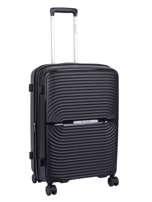Cellini Sonic Expander zip 65cm Spinner Black