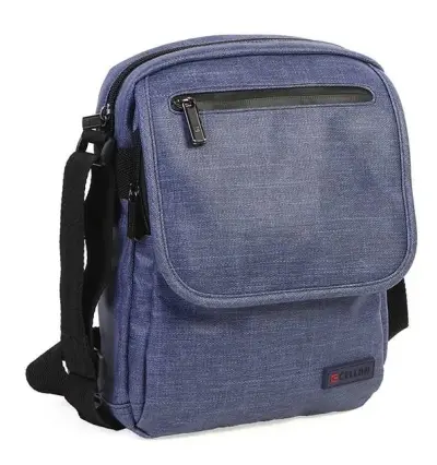 Cellini Origin Reporter/Sling Bag Denim Blue