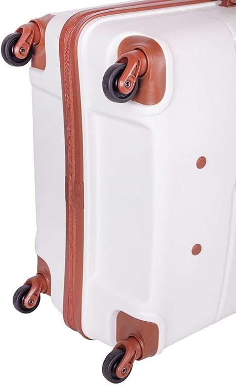 Saleys Travel Bags Cellini Spinn 75cm -white/tan - Image 2