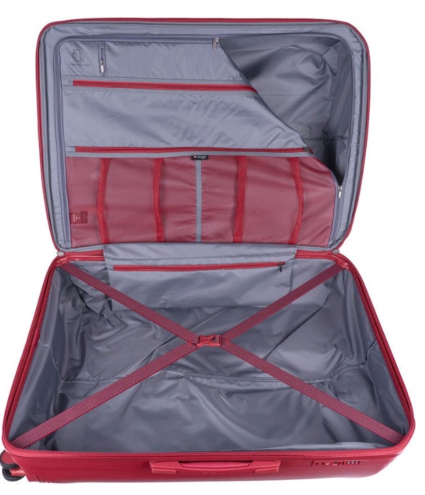 Saleys Travel Bags Cellini Qwest 75cm red - Image 4