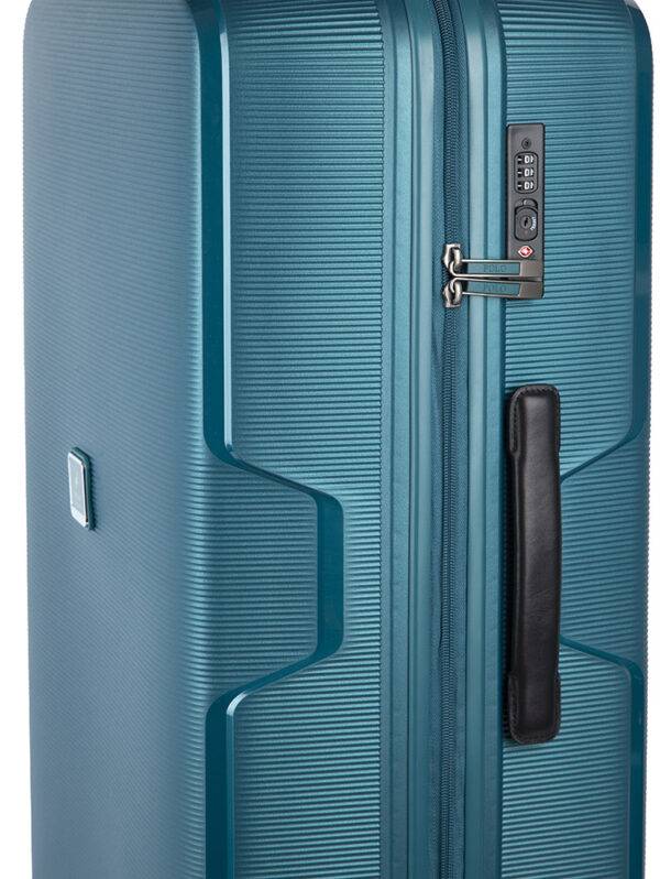 Polo Horizon 4 Wheel Carry On Trolley -teal - Image 3