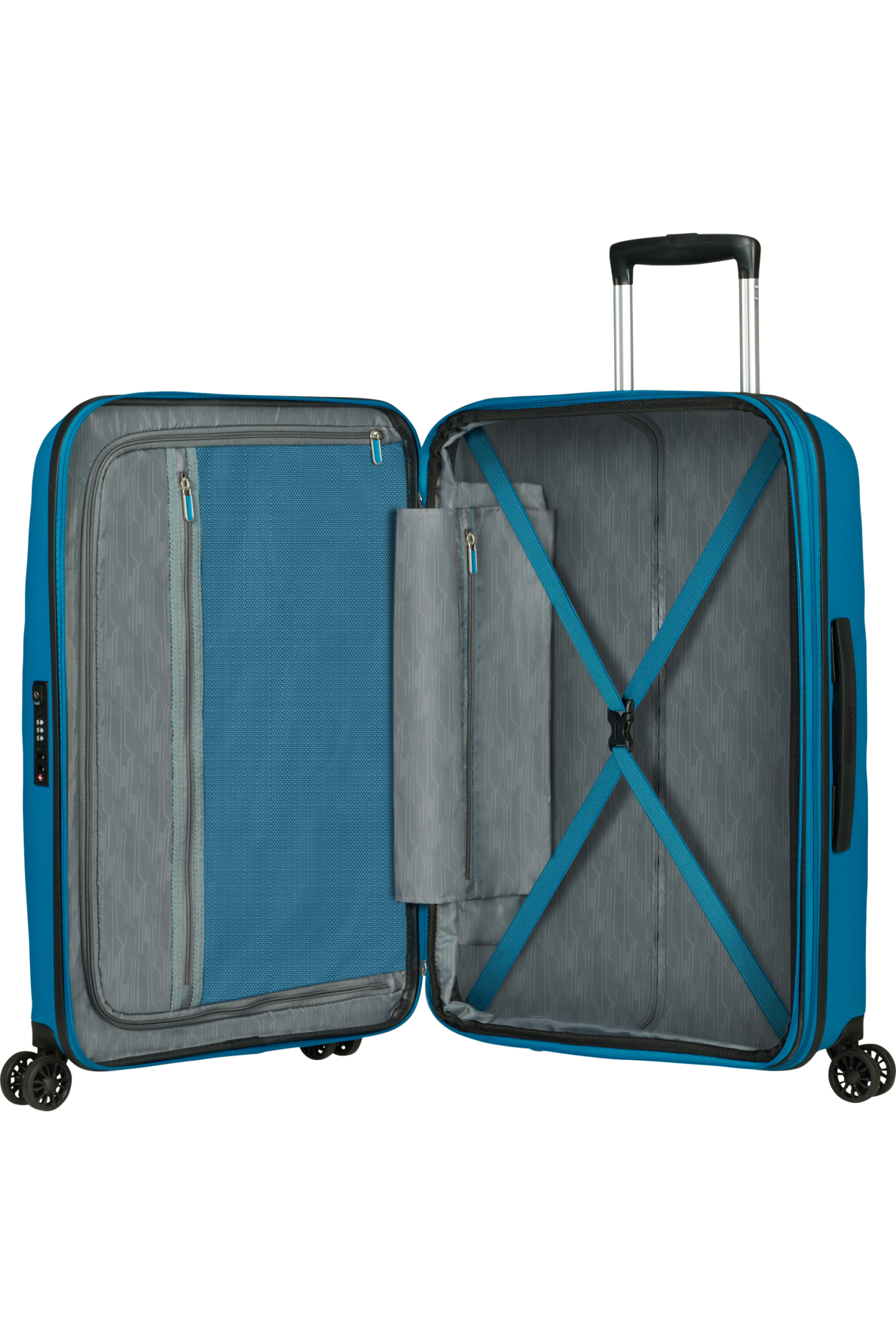 Saleys Travel Bags AMERICAN TOURISTER BON AIR DLX Spinner Expandable (4 wheels) 66cm - Image 4