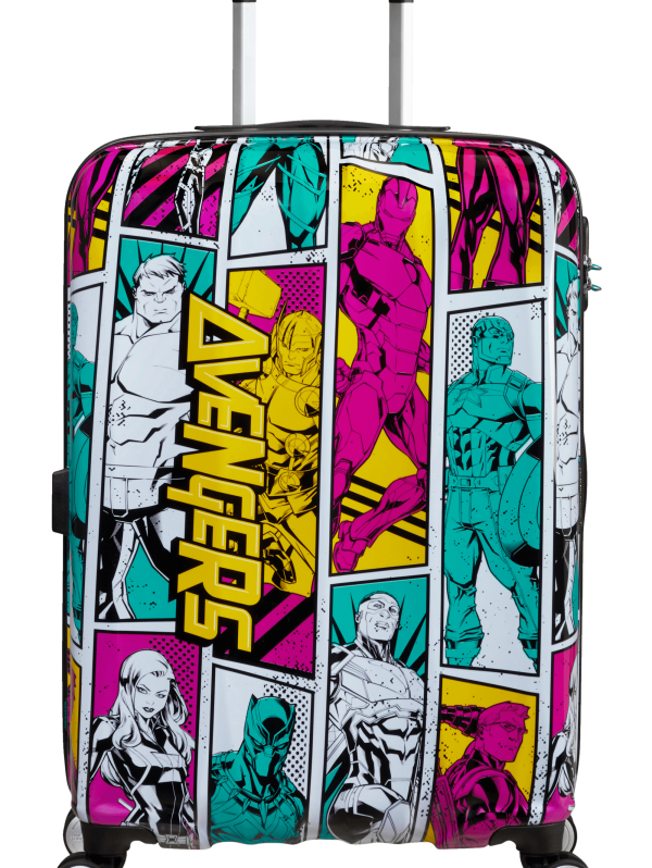 KIDS AMERICAN TOURISTER MARVEL LEGENDS 65CM SPINNER | MARVEL POP ART