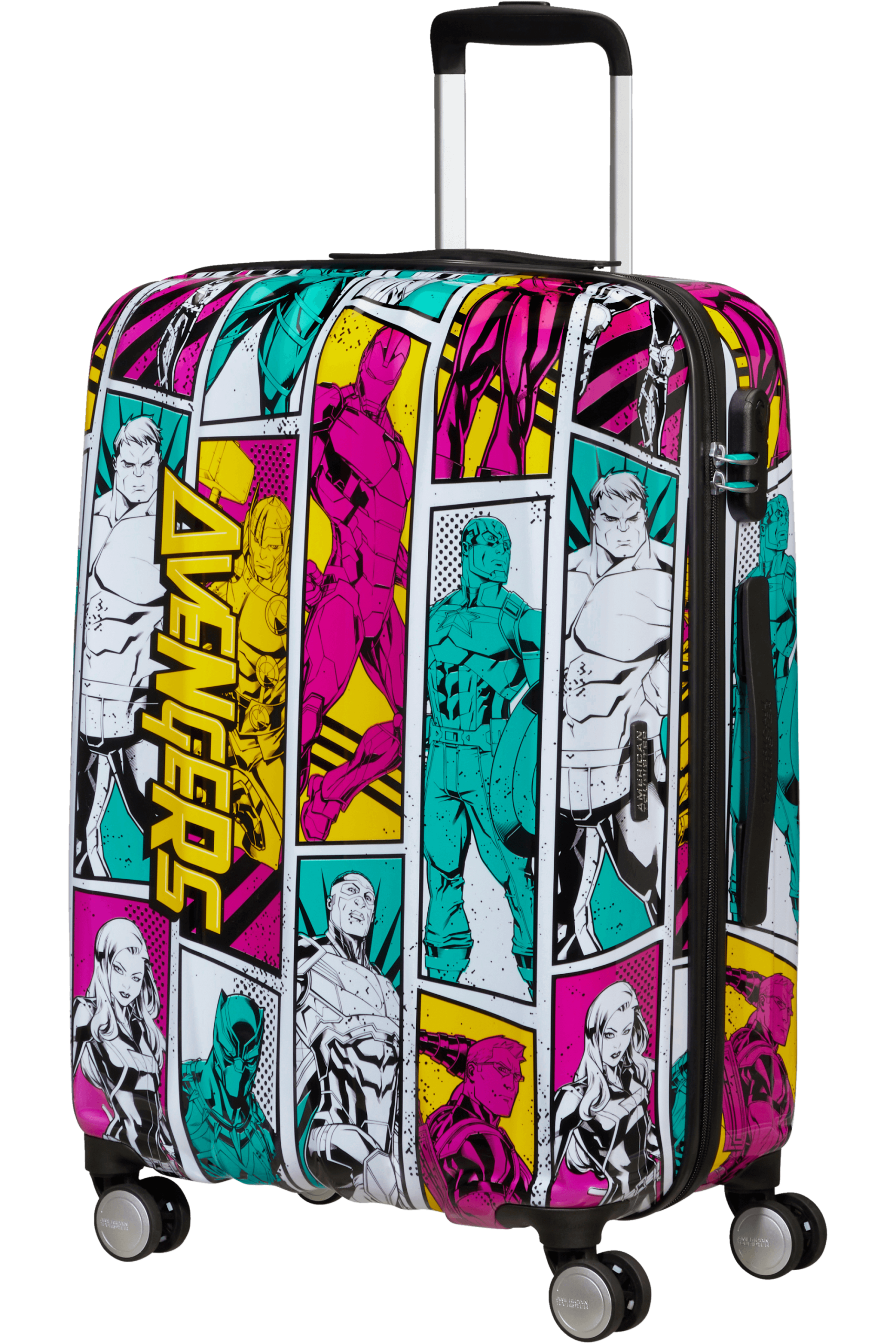 Saleys Travel Bags KIDS AMERICAN TOURISTER MARVEL LEGENDS 65CM SPINNER | MARVEL POP ART - Image 6