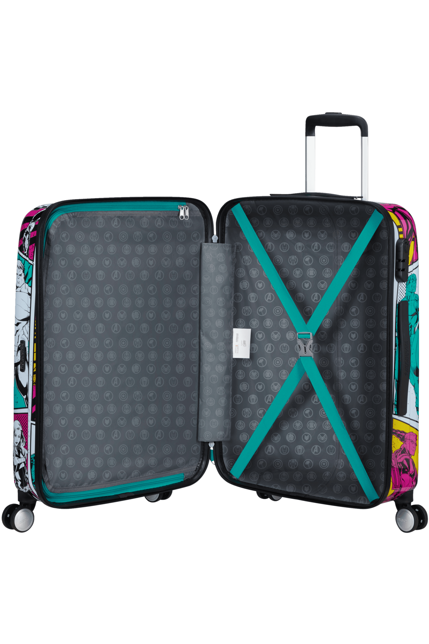 Saleys Travel Bags KIDS AMERICAN TOURISTER MARVEL LEGENDS 65CM SPINNER | MARVEL POP ART - Image 5