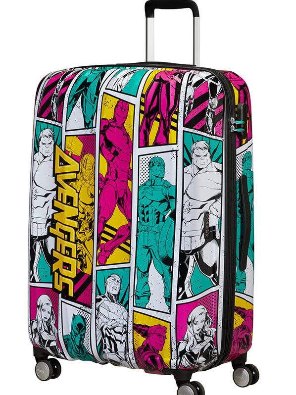 KIDS AMERICAN TOURISTER MARVEL LEGENDS 75CM SPINNER | MARVEL POP ART