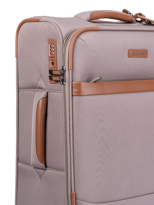 Saleys Travel Bags Cellini Monte Carlo 530mm 4 Wheel Carry On -Mink - Image 3