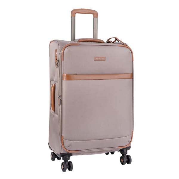 Cellini Monte Carlo 690mm 4 Wheel Trolley Case -Mink