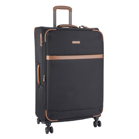 Cellini Monte Carlo 770mm 4 Wheel Trolley Case -Black
