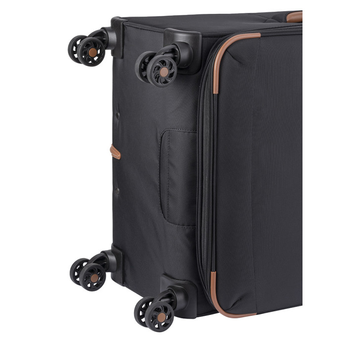 Saleys Travel Bags Cellini Monte Carlo 770mm 4 Wheel Trolley Case -Black - Image 2