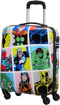 Saleys Travel Bags KIDS AMERICAN TOURISTER MARVEL LEGENDS 55CM CABIN SPINNER | MARVEL POP ART - Image 6