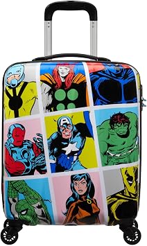 KIDS AMERICAN TOURISTER MARVEL LEGENDS 55CM CABIN SPINNER | MARVEL POP ART