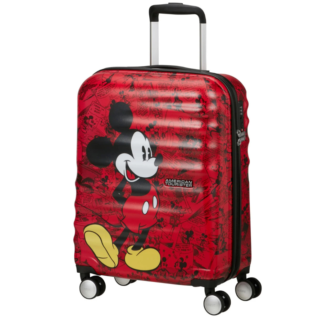 Saleys Travel Bags kids American Tourister Disney Wavebreaker Mickey Comics -55cm