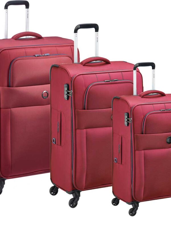 DELSEY CUZCO 3 PIECE SET - RED