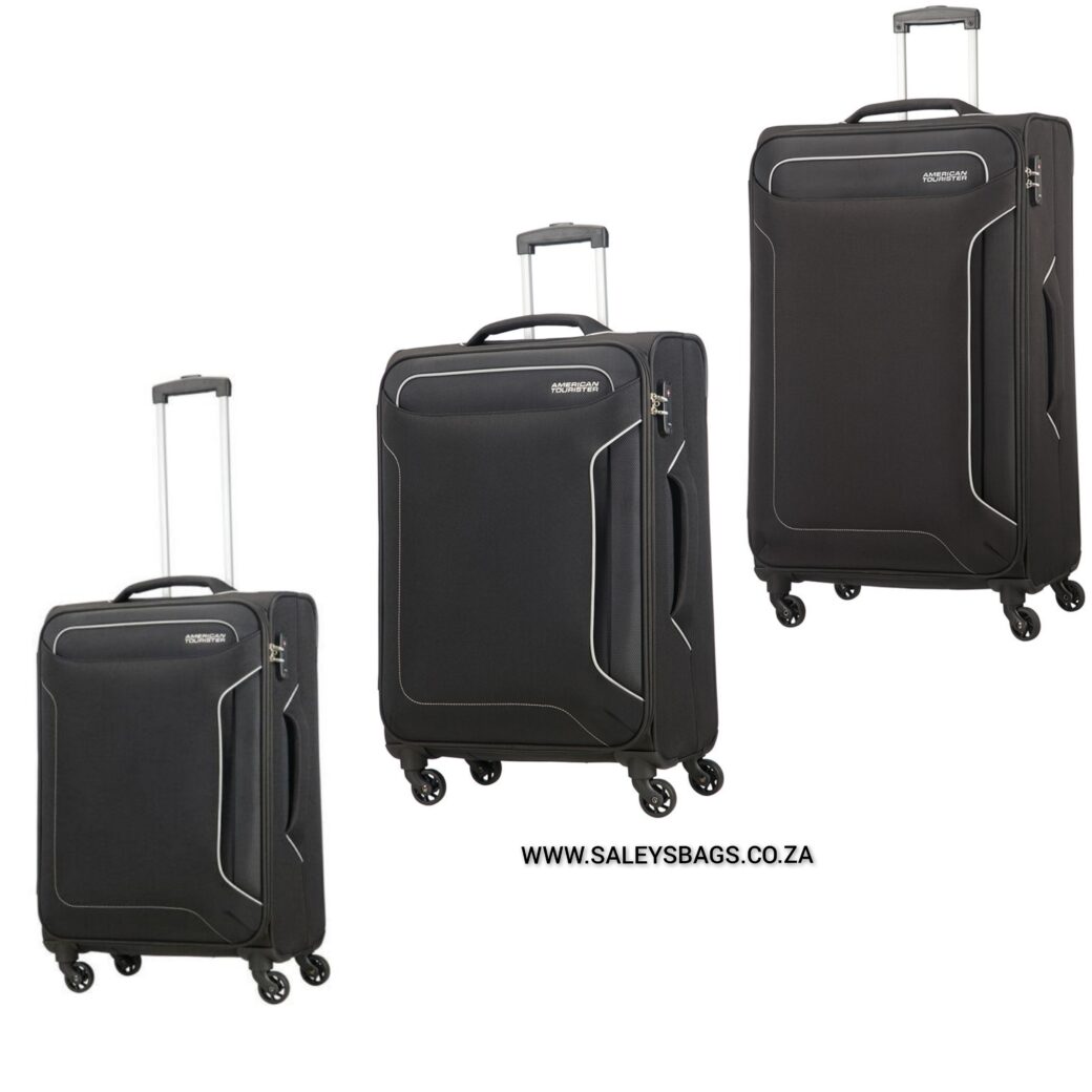 American Tourister Holiday Heat -3 Piece Set Spinner - Black