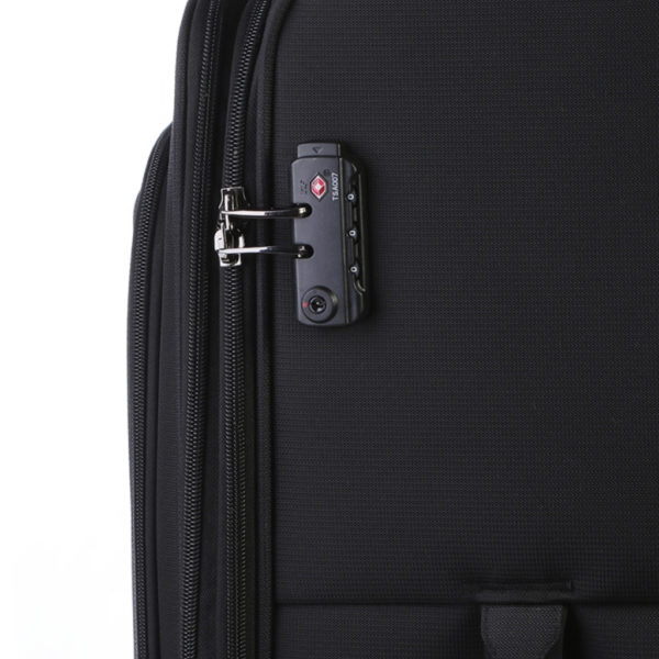 Saleys Travel Bags Cellini Optima 78cm 4 Wheel Trolley Case -Black - Image 3