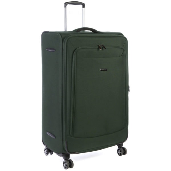 Cellini Optima 78cm 4 Wheel Trolley Case Green