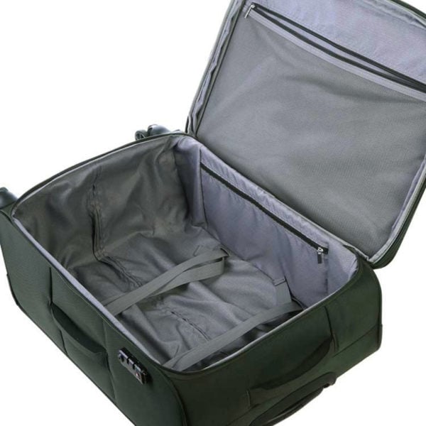 Saleys Travel Bags Cellini Optima 55cm 4 Wheel Cabin Trolley Green - Image 2
