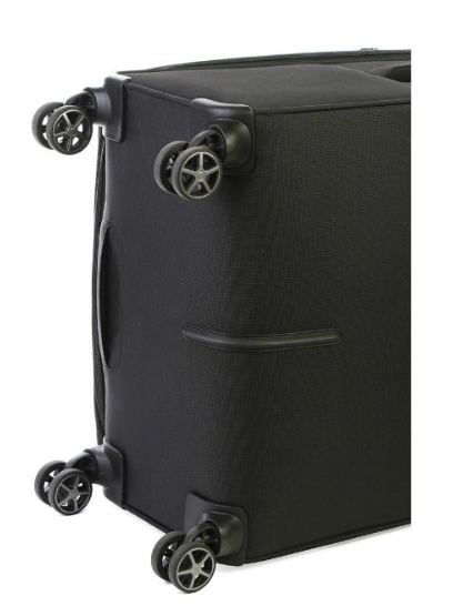 Saleys Travel Bags Cellini Optima 55cm 4 Wheel Cabin Trolley Black - Image 2