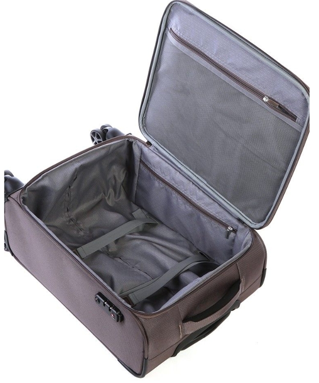 Saleys Travel Bags Cellini Optima 55cm 4 Wheel Cabin Trolley Black - Image 4