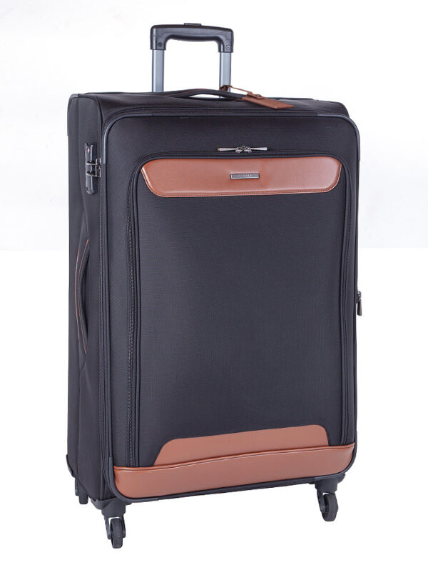 Cellini Monte Carlo 770mm 4 Wheel Trolley Case -Black