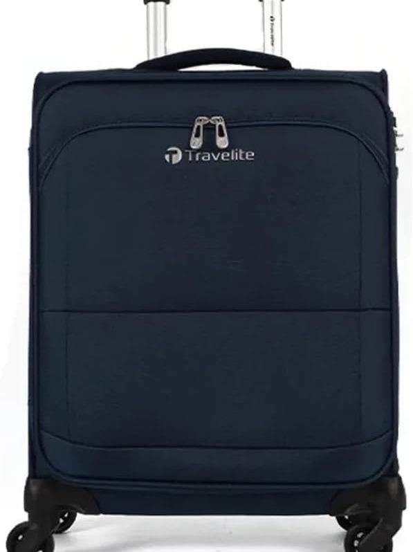 TRAVELITE FLASH 54CM CARRY ON TROLLEY CASE -NAVY