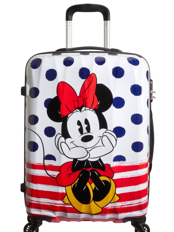 Kids Disney Legends Spinner Alfatwist 65cm -minnie blue dots