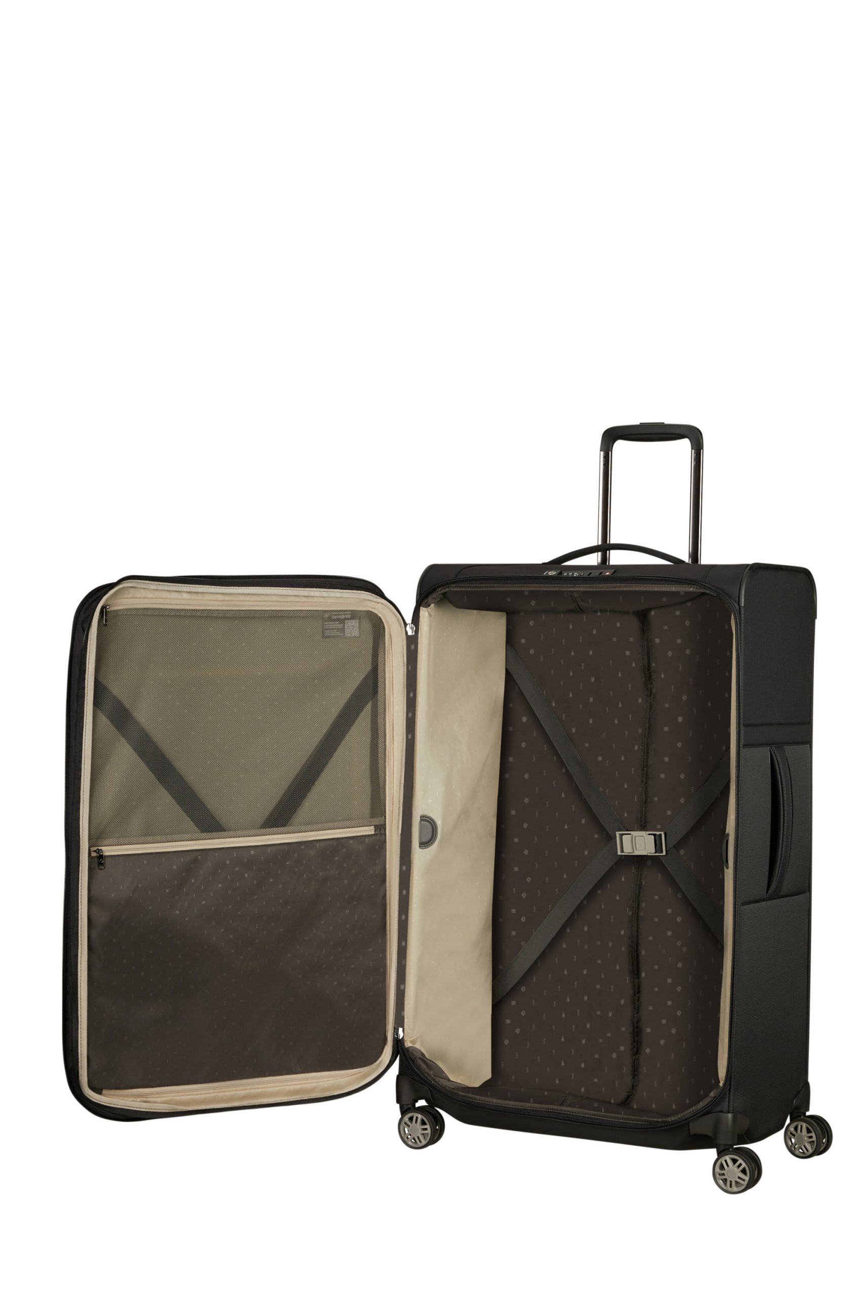 Saleys Travel Bags SAMSONITE AIREA SPINNER EXPANDABLE 78CM -BLACK - Image 4
