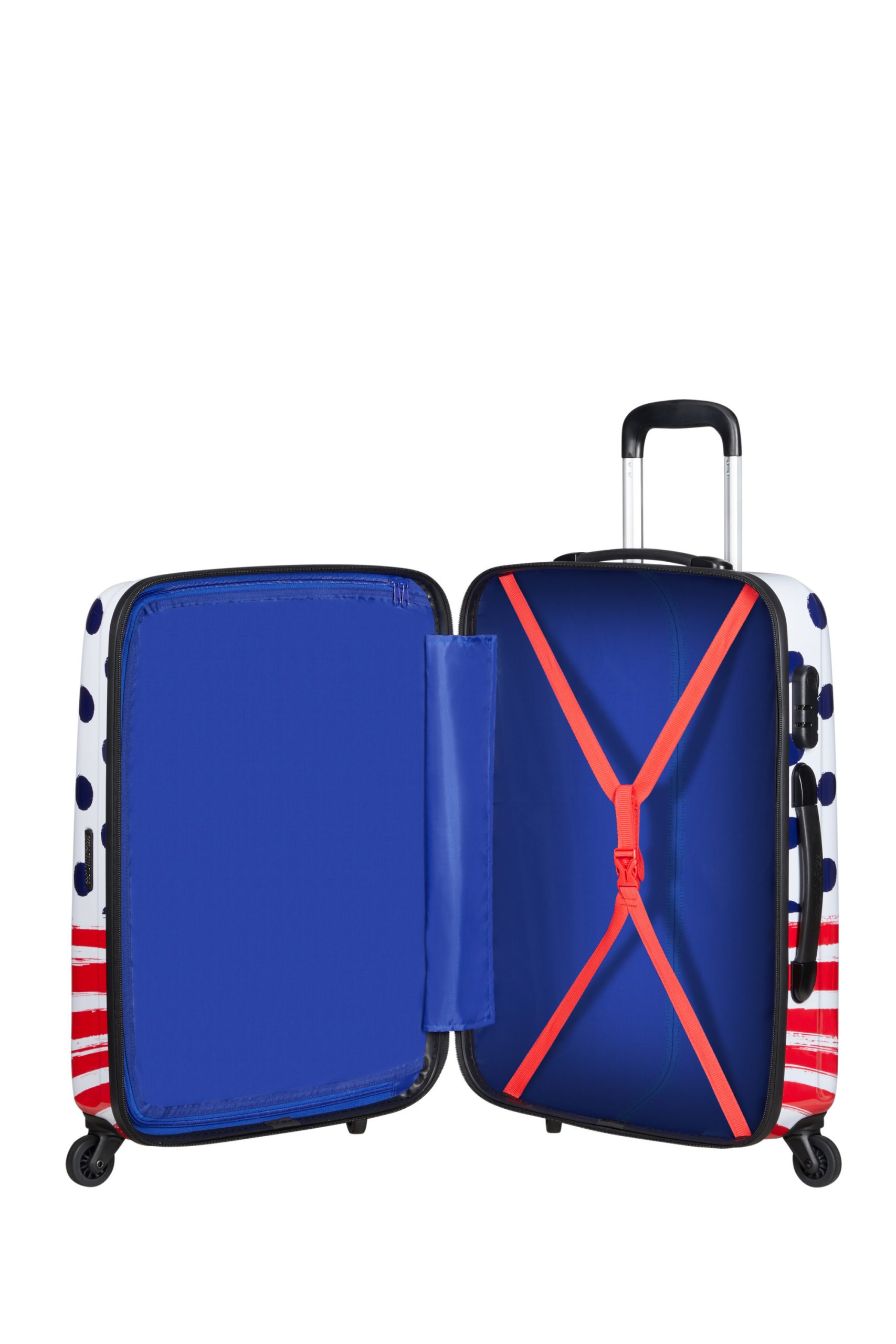 Saleys Travel Bags Kids Disney Legends Spinner Alfatwist 65cm -minnie blue dots - Image 7