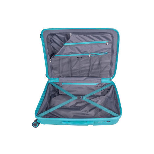 Saleys Travel Bags Cellini Cruze 550mm 4 Wheel Trolley Case -blue - Image 3
