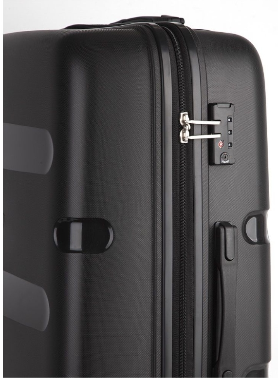 Saleys Travel Bags Cellini Cruze 750mm 4 Wheel Trolley Case -black - Image 4