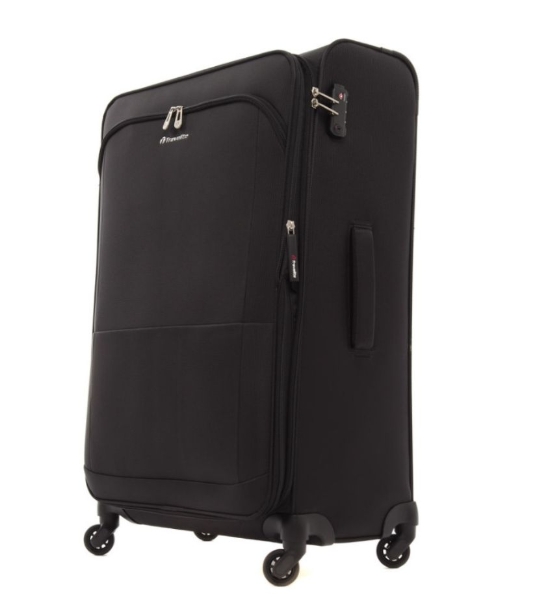 Saleys Travel Bags TRAVELITE FLASH 77CM CHECK IN TROLLEY CASE -BLACK - Image 5
