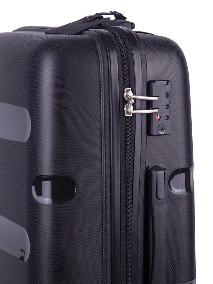 Saleys Travel Bags Cellini Cruze 650mm 4 Wheel Trolley Case -black - Image 3