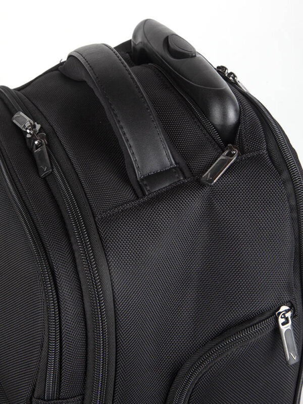 Voyager Wall Street Trolley Backpack -black - Image 2