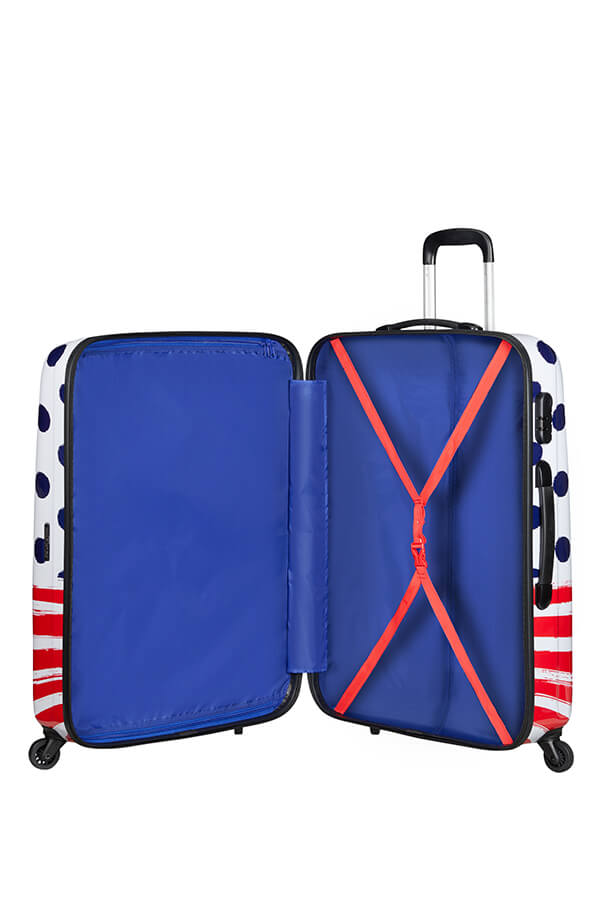 Saleys Travel Bags kids Disney Legends Spinner Alfatwist 75cm -MICKEY BLUE DOTS - Image 6