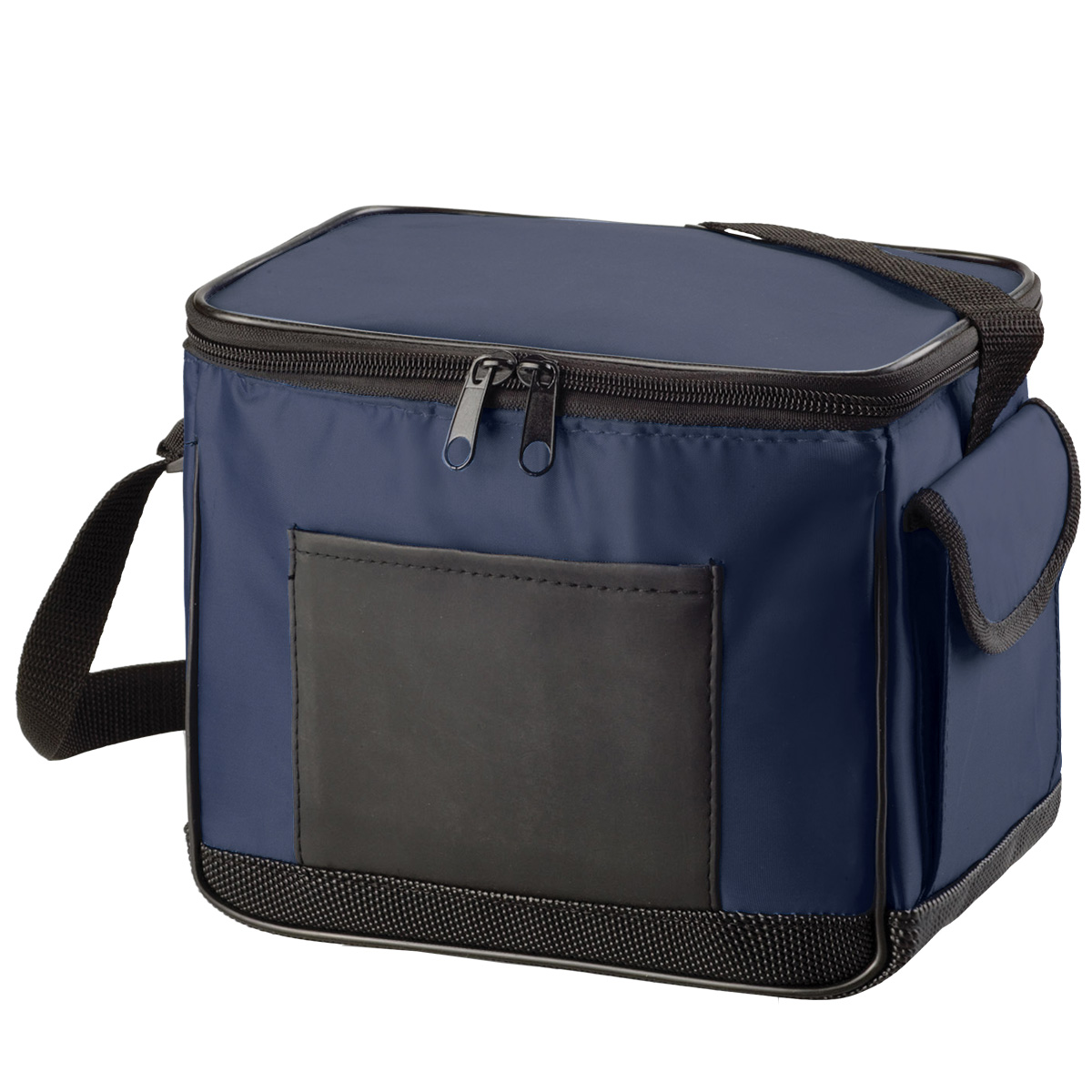Saleys Travel Bags 6 PACK COOLER WITH SILVER LINING -NAVY