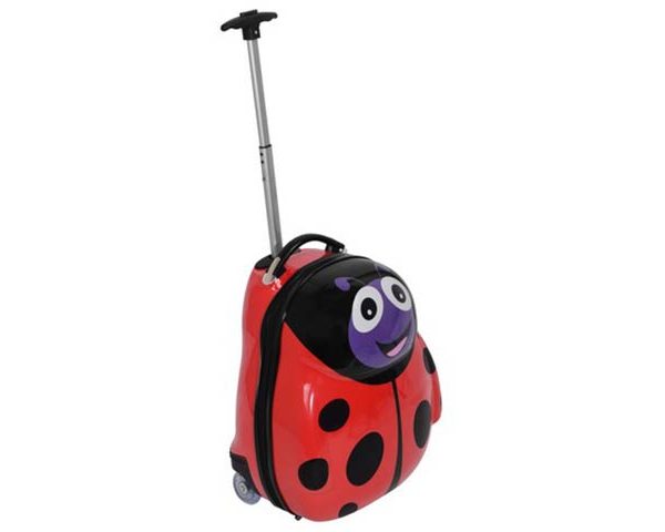 Kids Luggage Bag - Ladybird