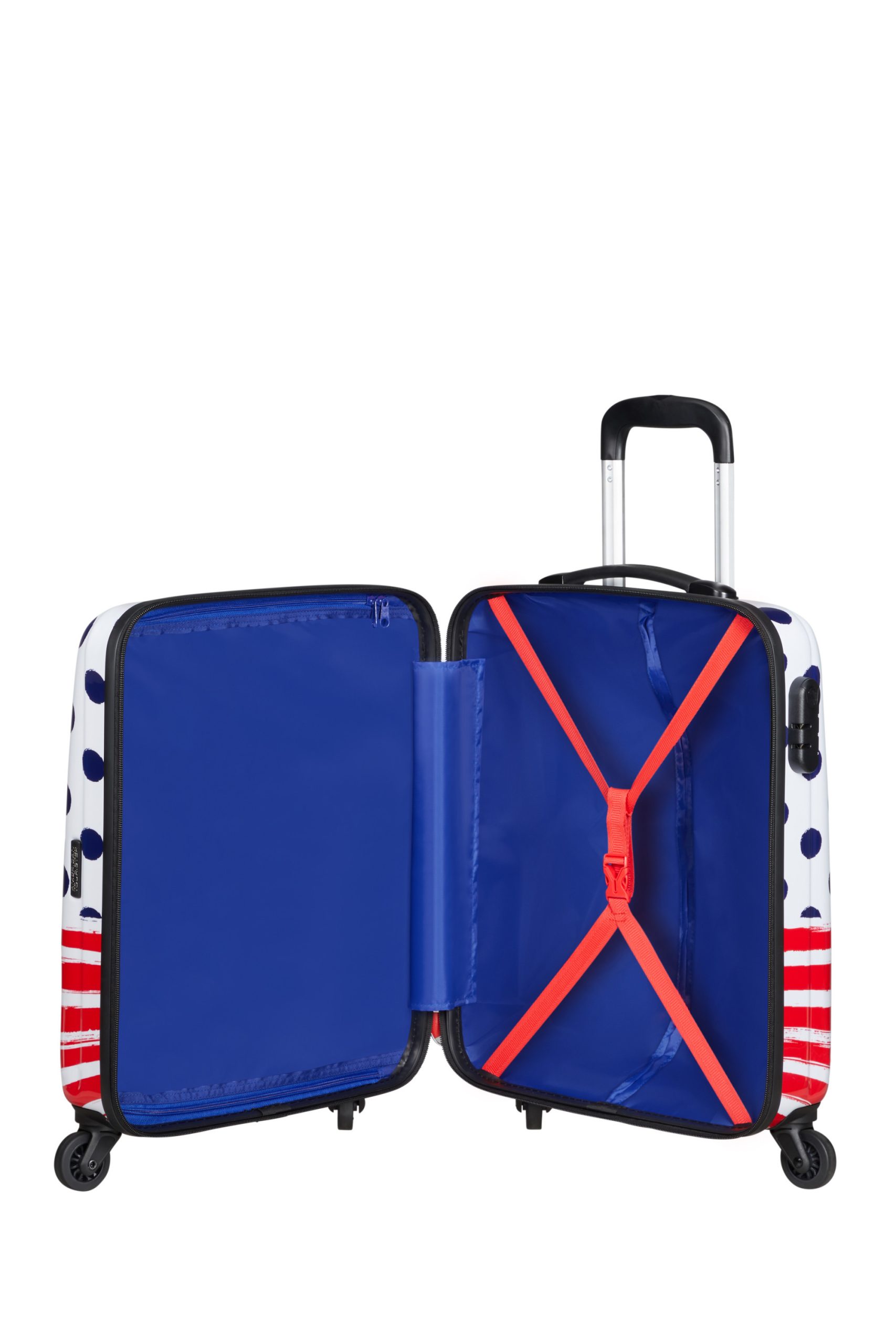 Saleys Travel Bags kids Disney Legends Alfatwist Spinner 2.0 55cm -MICKEY BLUE DOTS - Image 5
