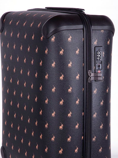 Saleys Travel Bags Polo Double Pack 4 Wheel Carry On 55cm Trolley -black - Image 2