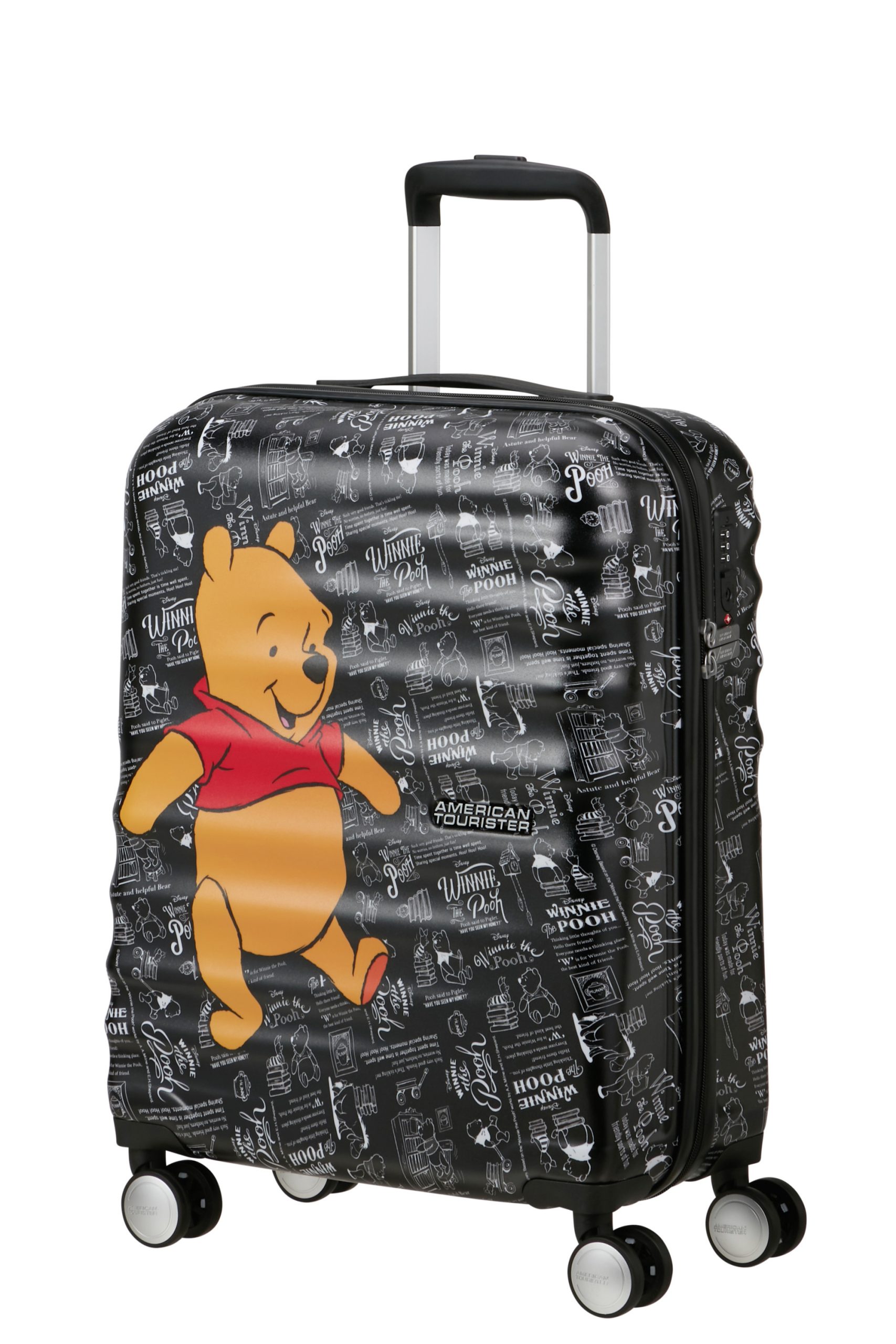 Saleys Travel Bags kids Wavebreaker Disney 4-wheel cabin baggage Spinner suitcase 55cm -winnie the pooh - Image 9