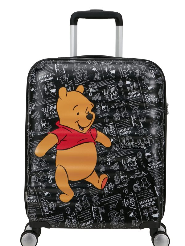 kids Wavebreaker Disney 4-wheel cabin baggage Spinner suitcase 55cm -winnie the pooh