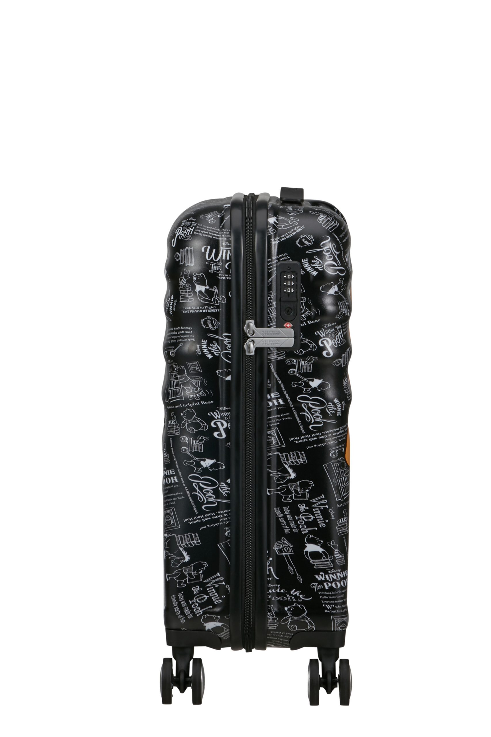 Saleys Travel Bags kids Wavebreaker Disney 4-wheel cabin baggage Spinner suitcase 55cm -winnie the pooh - Image 7