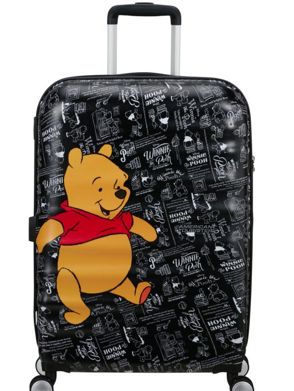 kids Wavebreaker Disney 4-wheel 67cm medium Spinner suitcase -WINNIE THE POOH